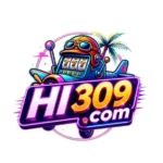 HI309 Game online gaming platform displayed on a smartphone screen with colorful gaming graphics, modern dashboard, and user-friendly interface.