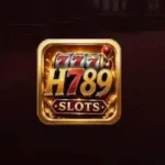 H789 game logo with golden frame, 777 symbols, and premium casino-style design on a dark red background.